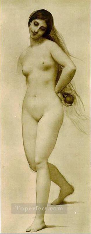 Eve nude Jules Joseph Lefebvre Oil Paintings